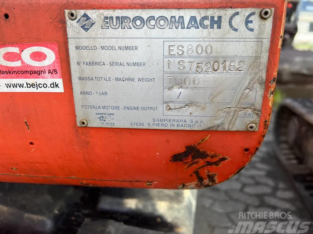 Eurocomach es800 Midikaivukoneet 7t - 12t