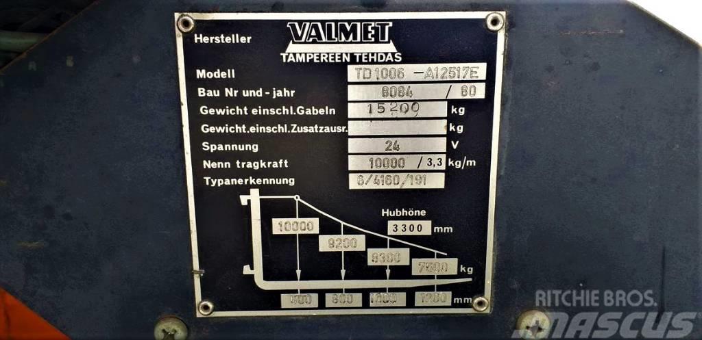  Wózek widłowy VALMET TD 1006 Dieseltrukit