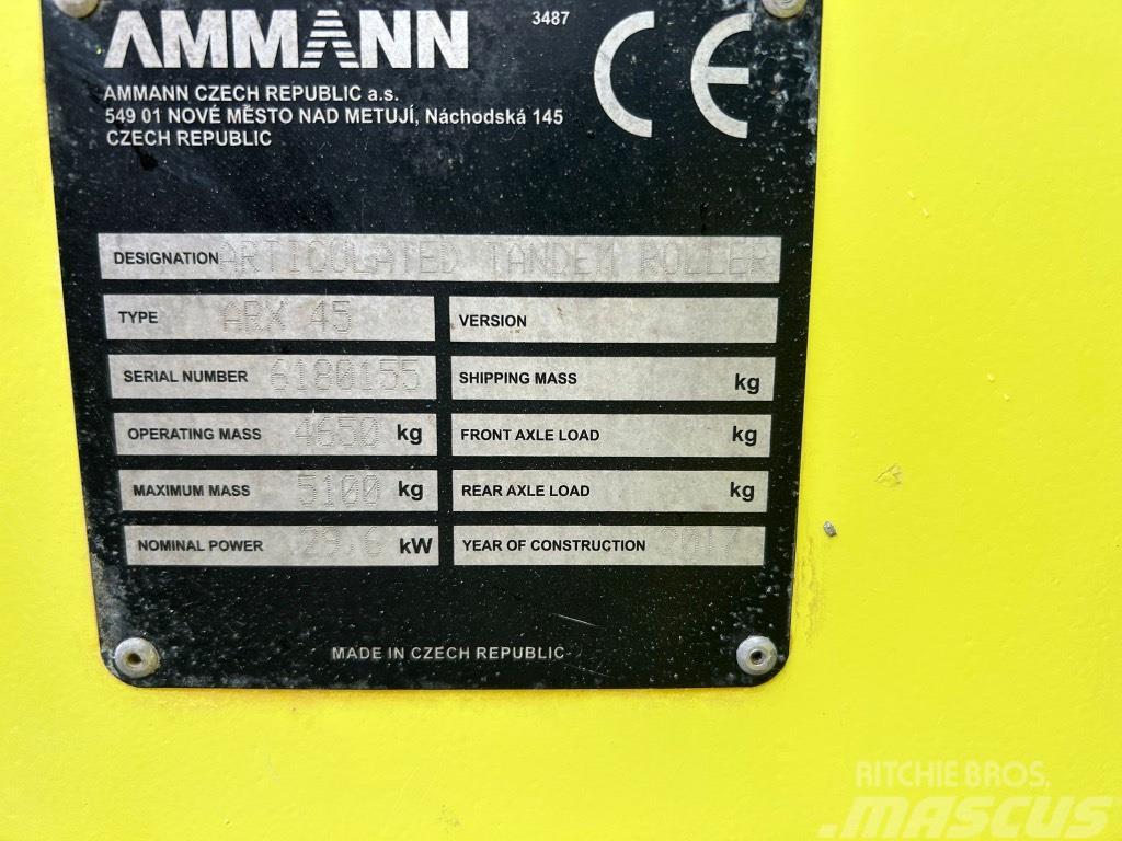 Ammann ARX45 ( 1400MM Wide Drum ) Tiivistyskoneet