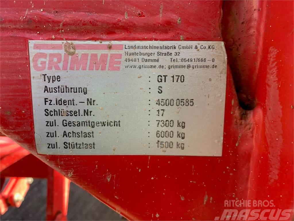 Grimme GT170S Perunannostokoneet