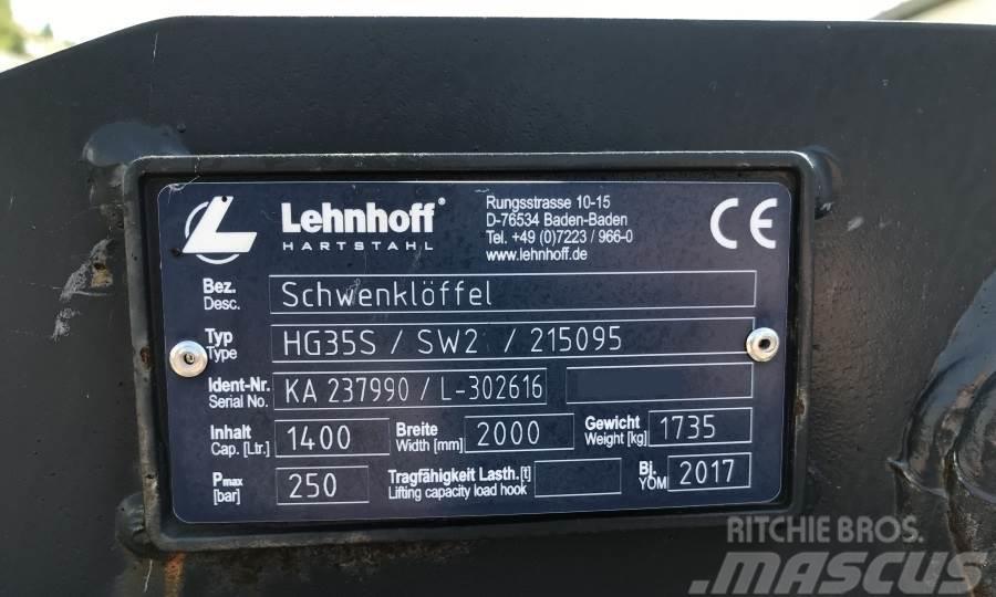 Lehnhoff 200 CM / SW25 - Schwenklöffel Kaivuulaitteet
