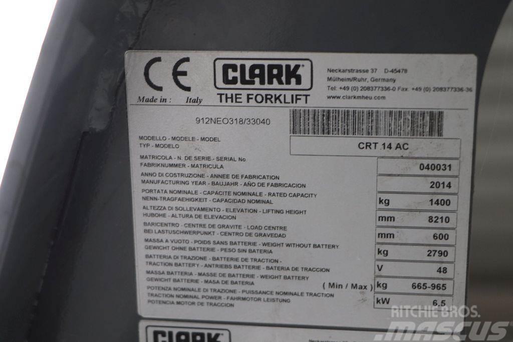 Clark CRT14AC Työntömastotrukit