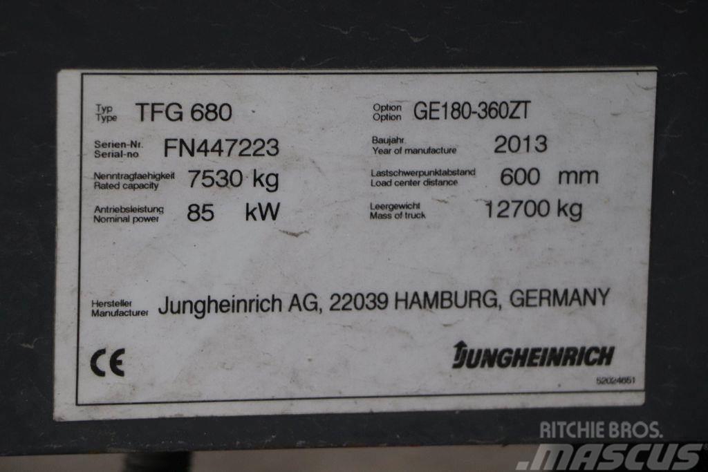 Jungheinrich TFG 680 Nestekaasutrukit