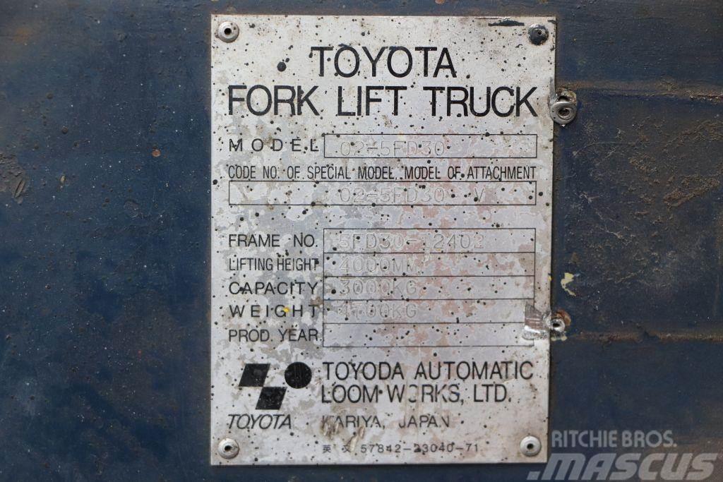 Toyota 02-5FD30 Dieseltrukit