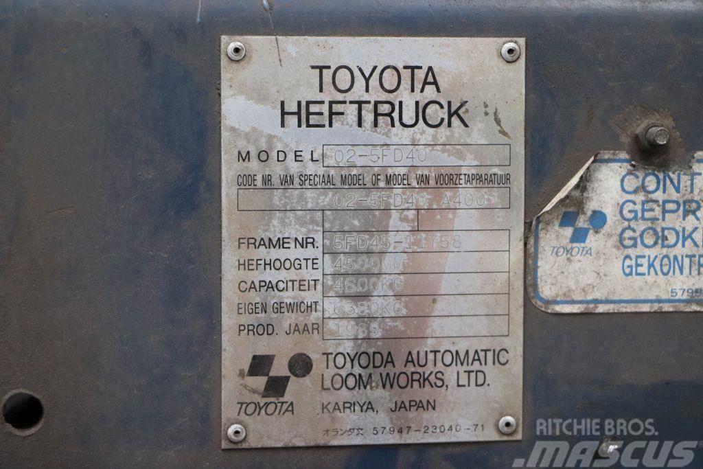 Toyota 02-5FD40 Dieseltrukit
