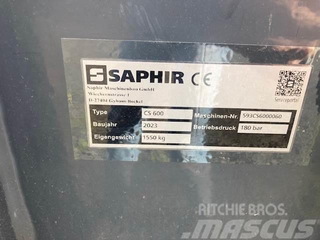 Saphir ClearStar 600 Strohstriegel Muut heinä- ja tuorerehukoneet