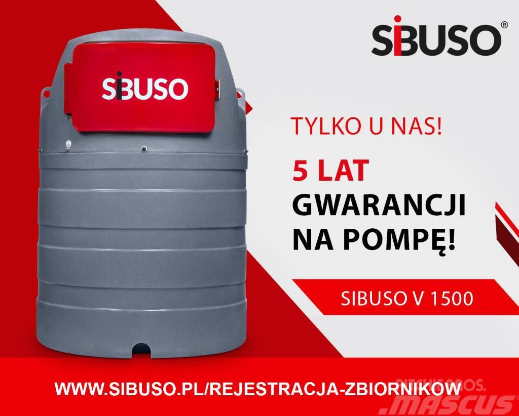 Sibuso 1500L zbiornik dwupłaszczowy Diesel Muut kuorma-autot
