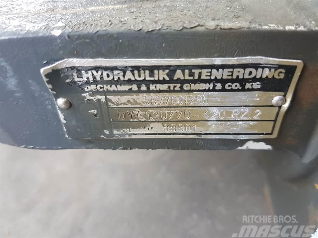 Fuchs MHL320-5577661295-Outrigger cylinder/Zylinder Hydrauliikka