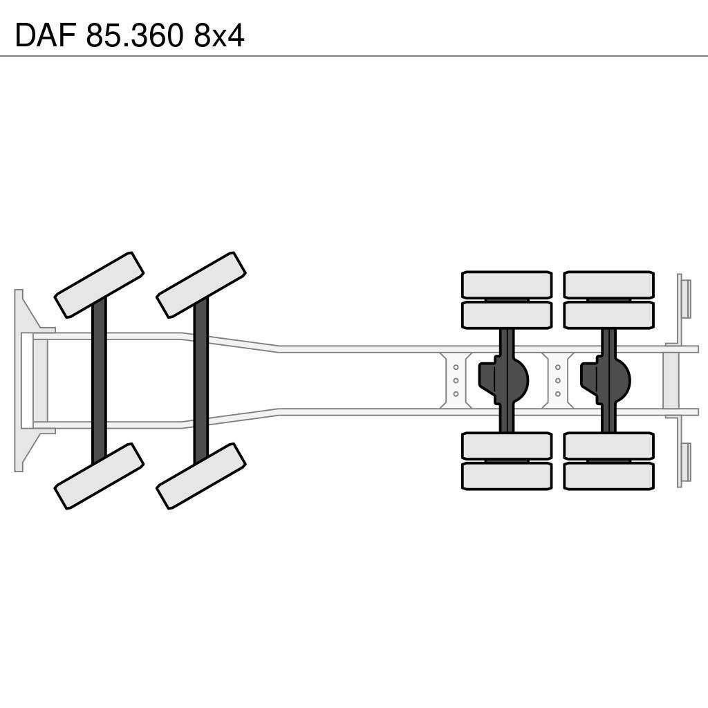 DAF 85.360 8x4 Betonikuorma-autot