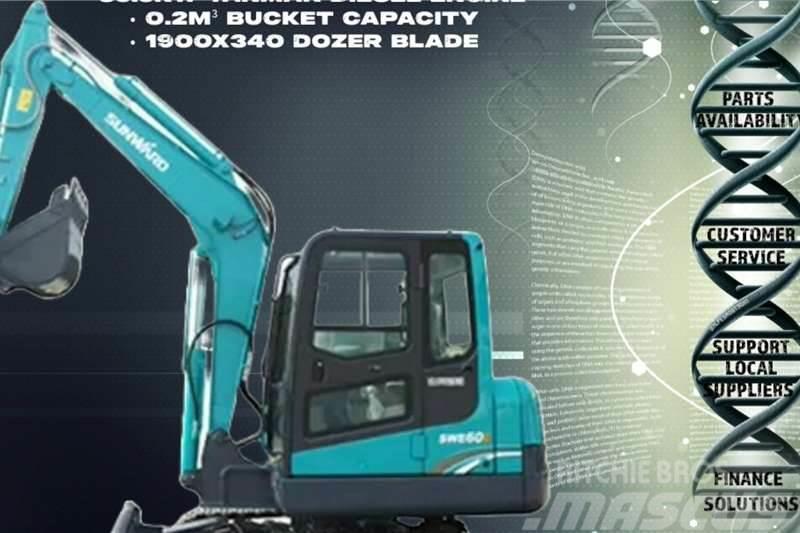  New SWE25UF 6 ton mini excavators Muut kuorma-autot