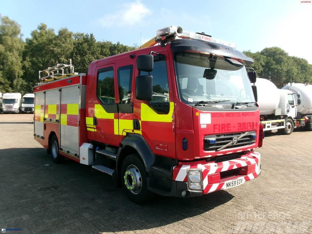 Volvo FL280 4X2 RHD crewcab fire engine + pump & waterta Paloautot