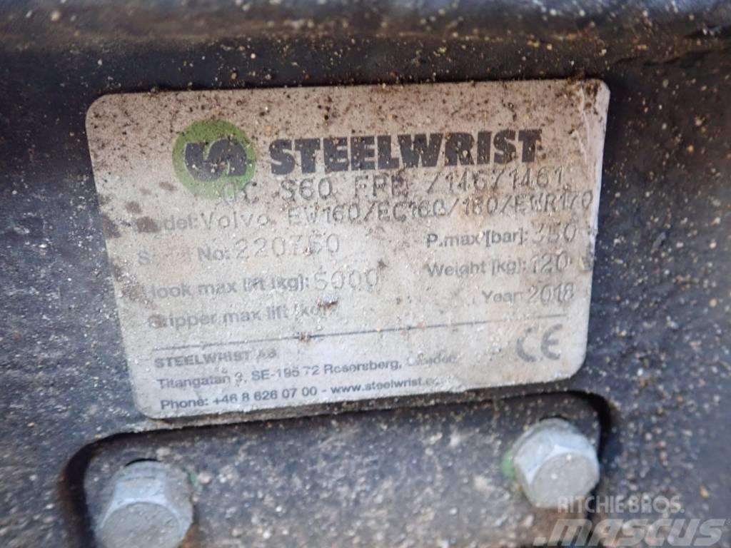 Steelwrist Hydr. Schnellwechsler passend Volvo EW160/EWR170E Pikakytkimet