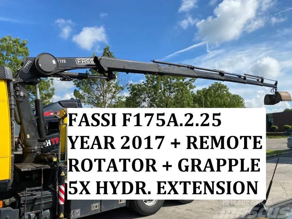 Fassi F175A.2.25 + REMOTE + ROTATOR + GRAPPLE F175A.2.25 Kappaletavaranosturit