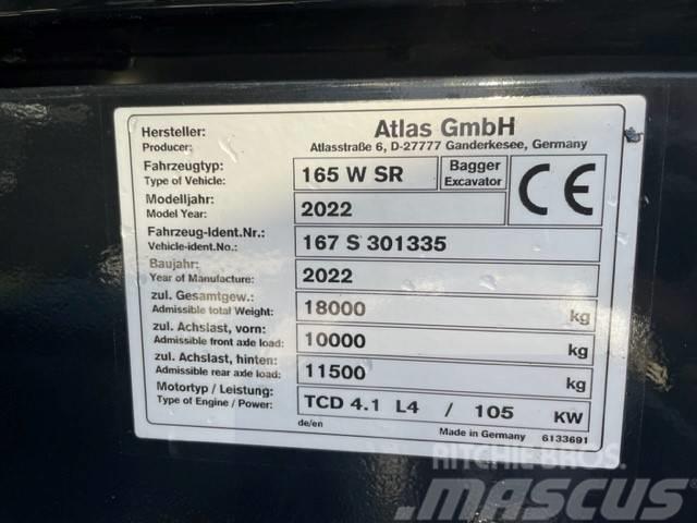 Atlas Hjulgrävare 165 WSR Pyöräkaivukoneet