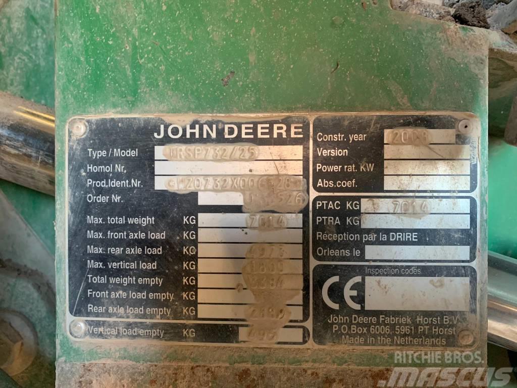 John Deere 732 Hinattavat ruiskut