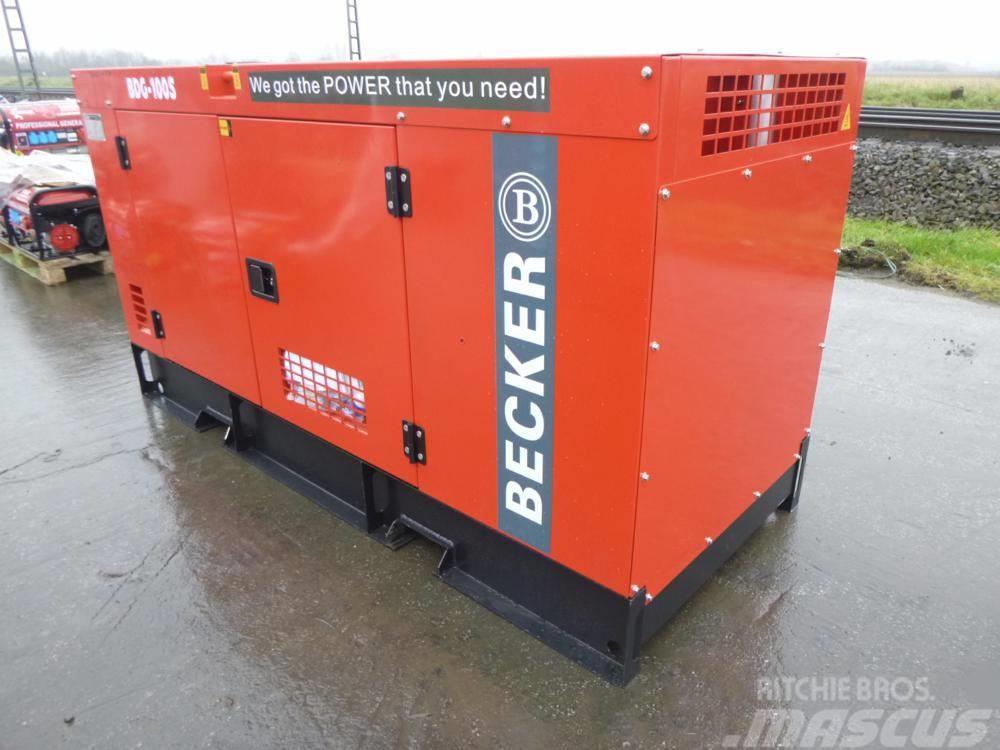 Becker BDG-100 Dieselgeneraattorit