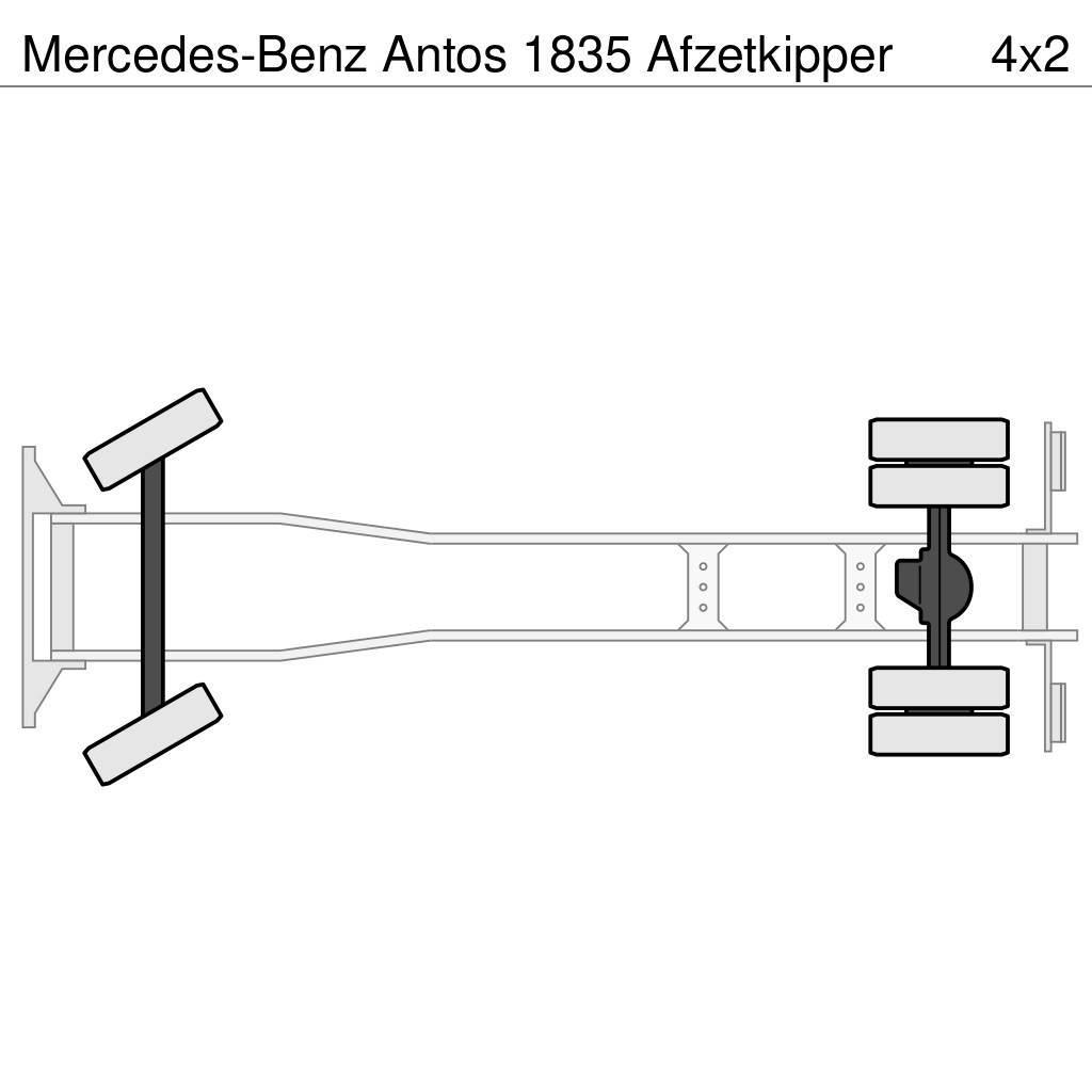 Mercedes-Benz Antos 1835 Afzetkipper Nostovarsi-vaihtolavakuorma-autot