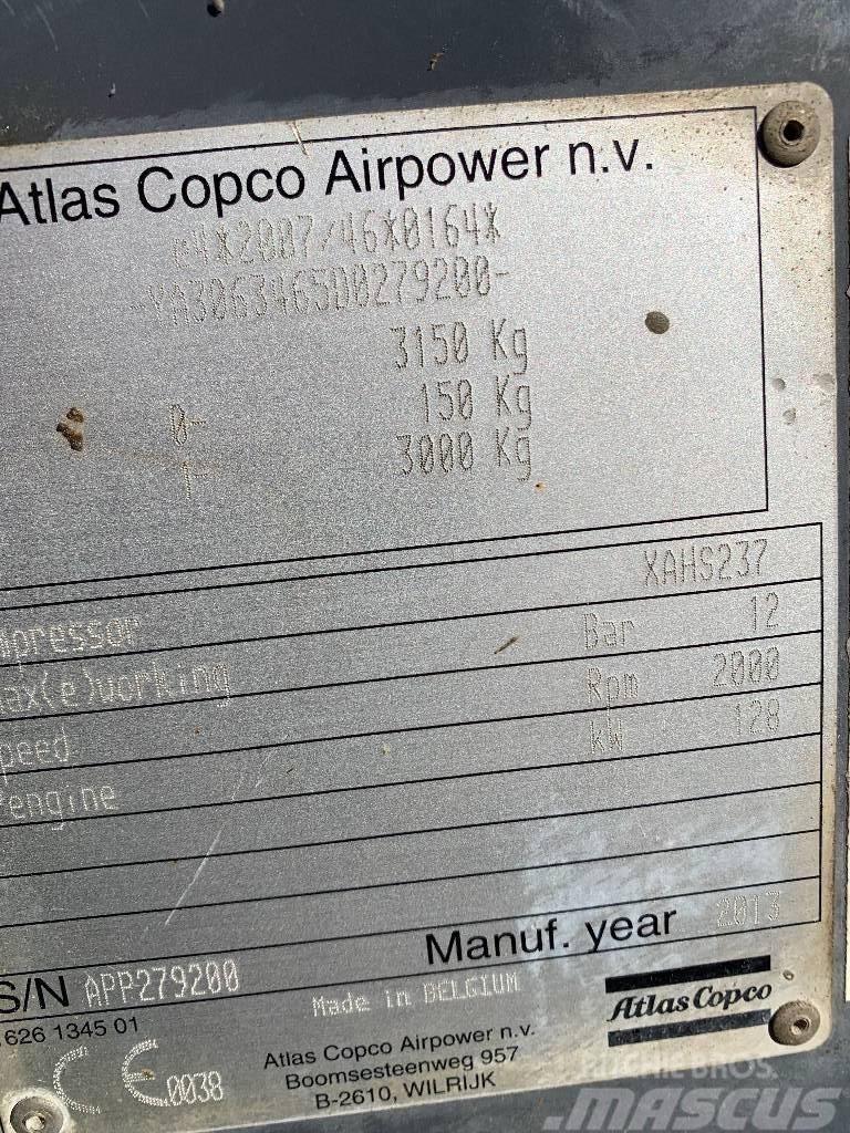 Atlas Copco XAHS 237 Kompressorit