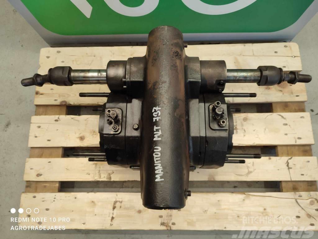 Manitou MLT737 differential Akselit