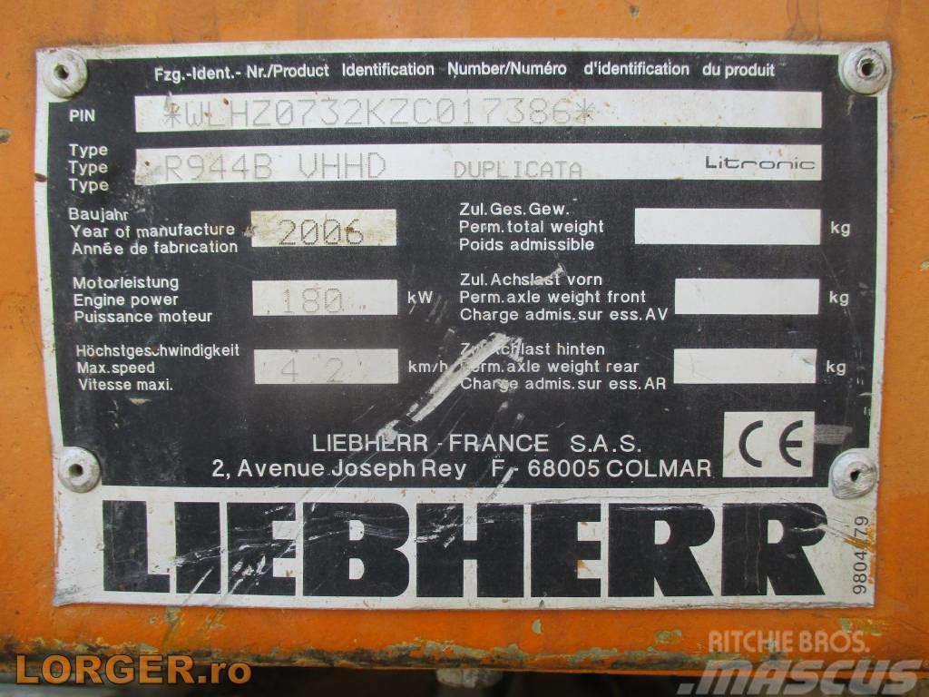 Liebherr R 944B VHHD Purkukoneet