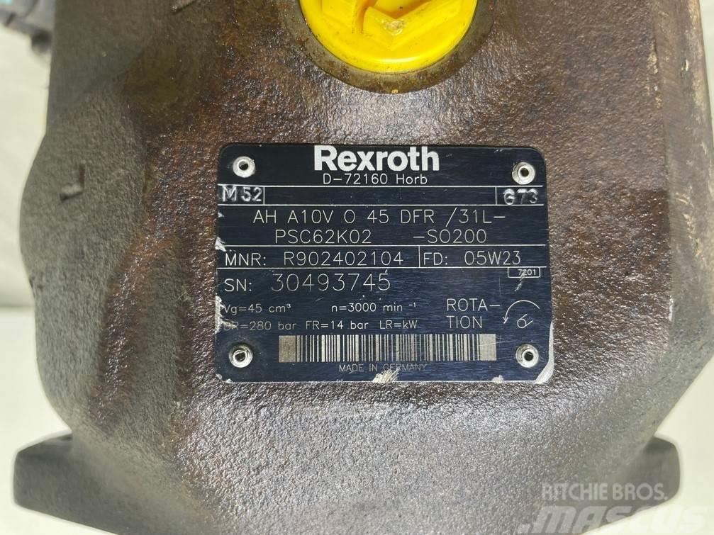 Rexroth A10VO45DFR/31L-R902402104-Load sensing pump Hydrauliikka