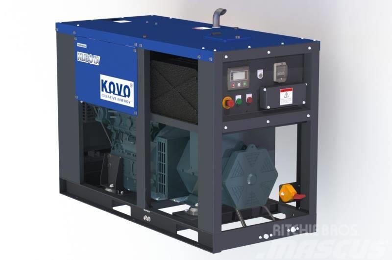 Kubota powered diesel generator J320 Dieselgeneraattorit