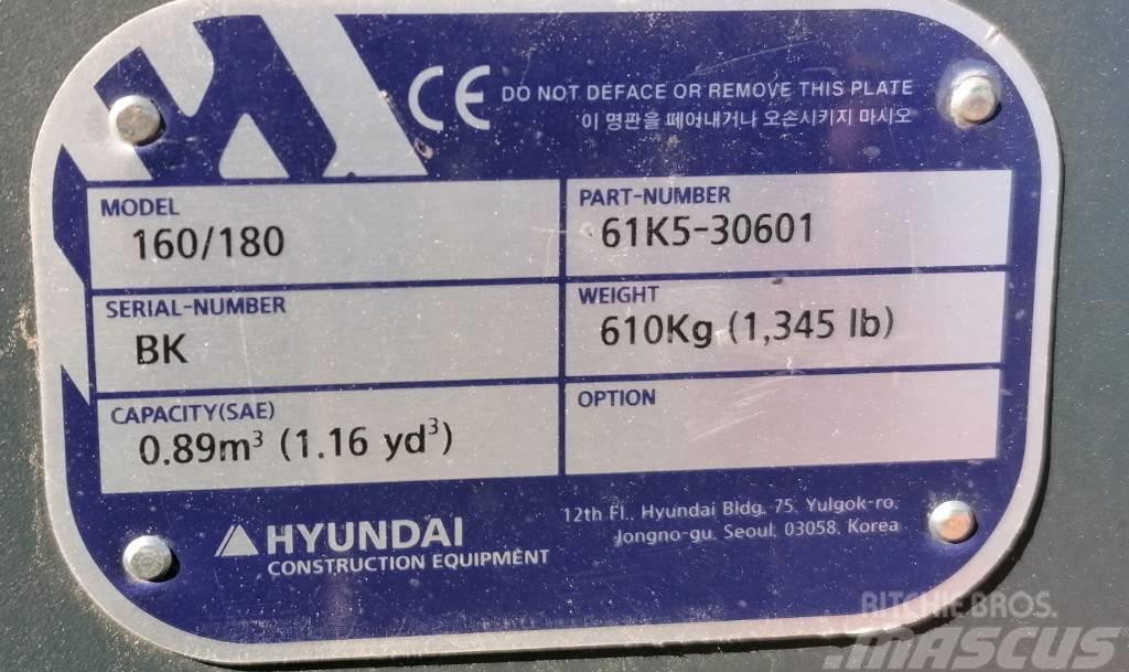 Hyundai 0.89m3_HX180 Kauhat
