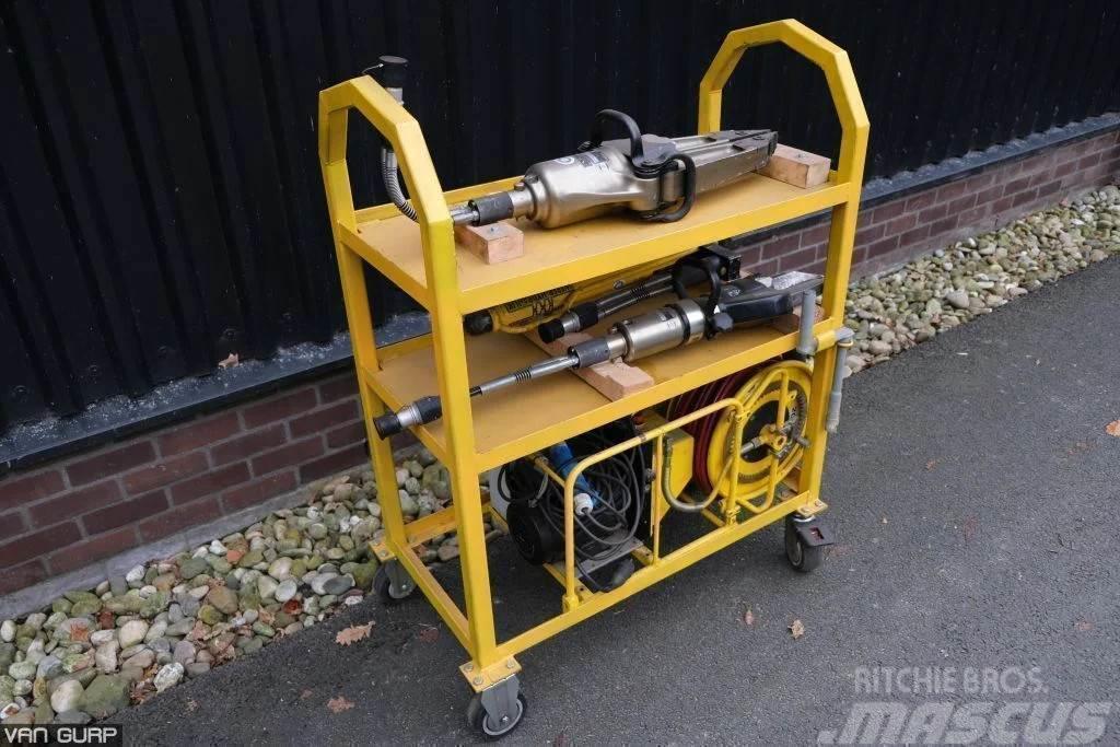 Weber Hydraulic spreader + Power unit + ram + cutter Muut pihdit