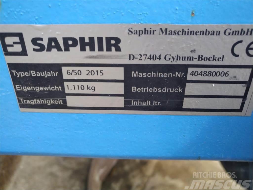 Saphir 6/50 Muut maanmuokkauskoneet ja lisävarusteet