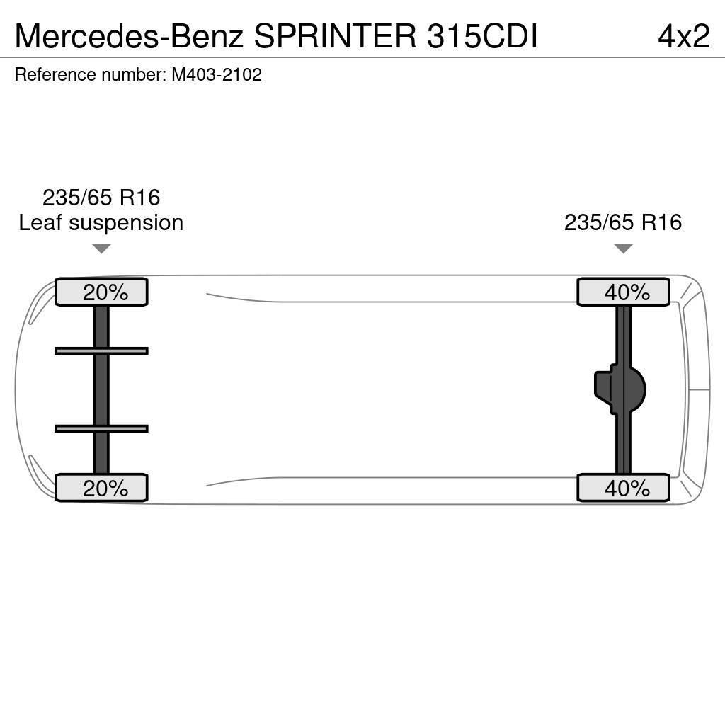Mercedes-Benz Sprinter 315CDI Pakettiautot