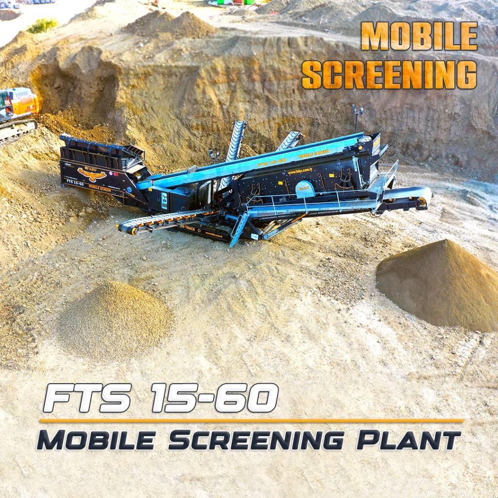Fabo FTS 15-60 MOBILE SCREENING PLANT Mobiiliseulat