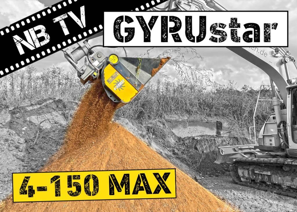 Gyru-Star 4-150MAX (opt. Verachtert CW40, Lehnhoff) Seulakauhat
