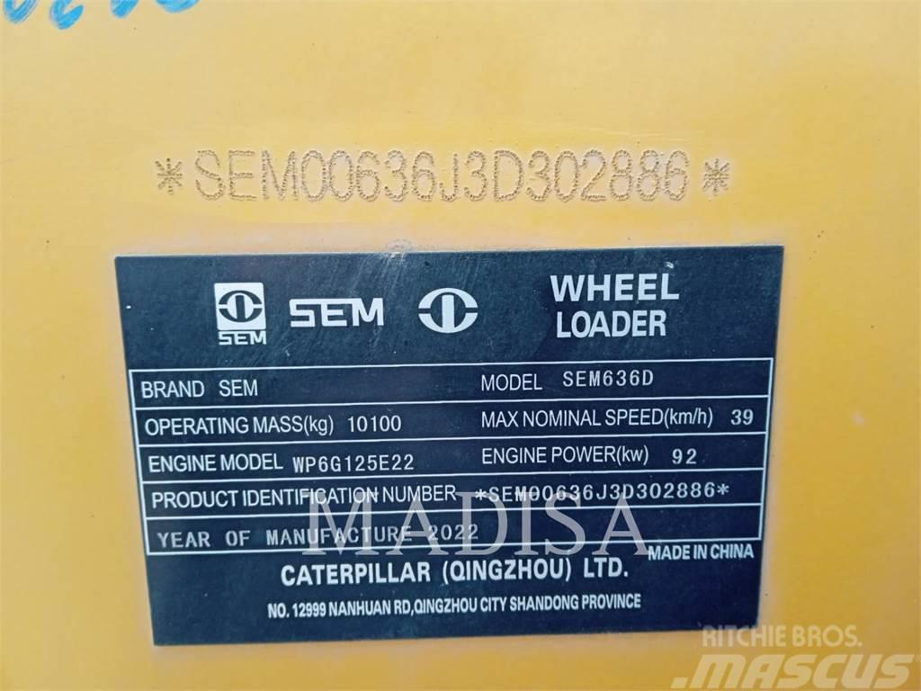 SEM MACHINERY SEM636D Pyöräkuormaajat