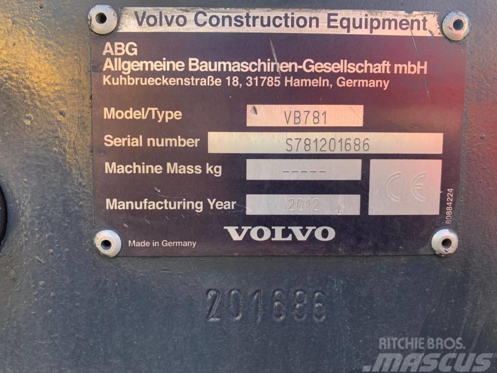 Volvo ABG 6820B Asfalttikoneet
