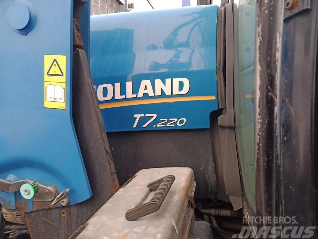 New Holland T 7.220 AC 50km/h + Trima ek. Traktorit