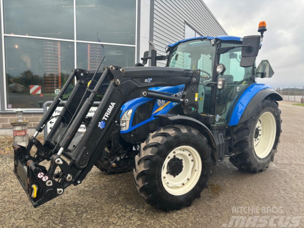 New Holland T5.85 med Trima Q3M Traktorit