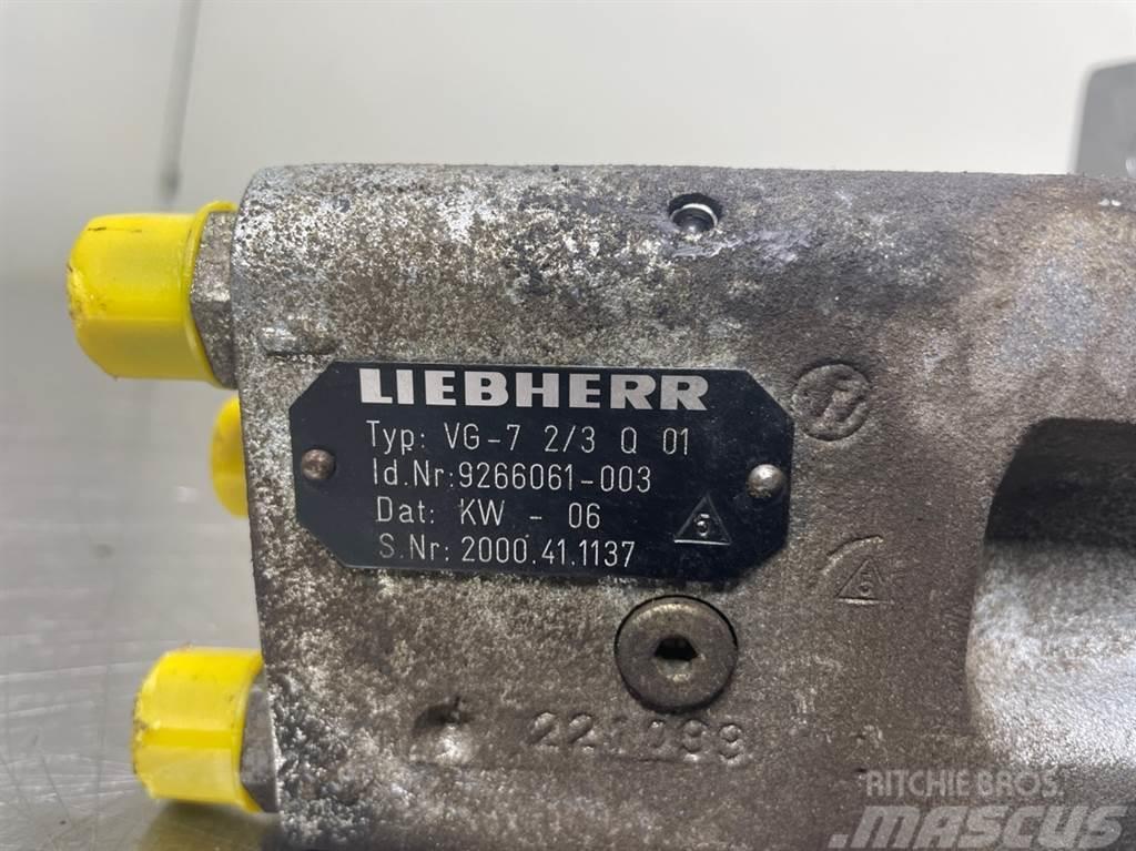 Liebherr A316-9266061-Servo valve/Servoventil/Servoventiel Hydrauliikka