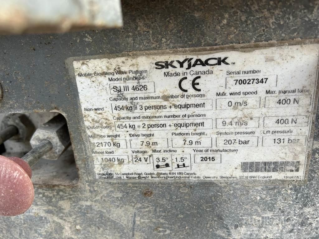 SkyJack 4626 Saksilavat