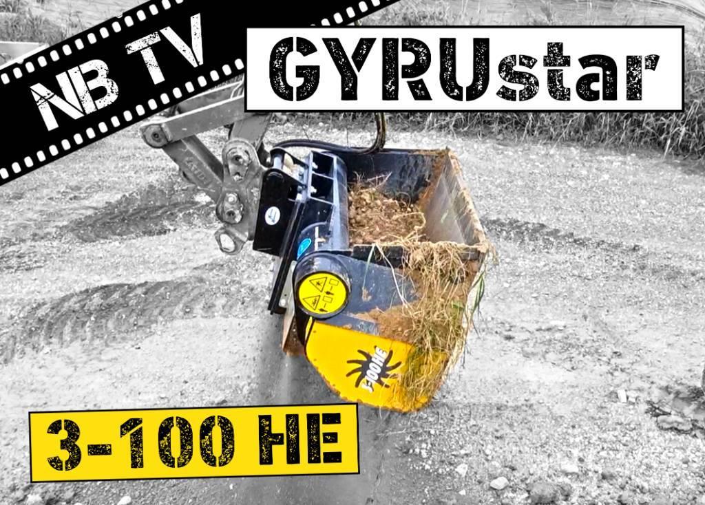 Gyru-Star 3-100HE (opt. Lehnhoff MS03, Verachtert) Seulakauhat