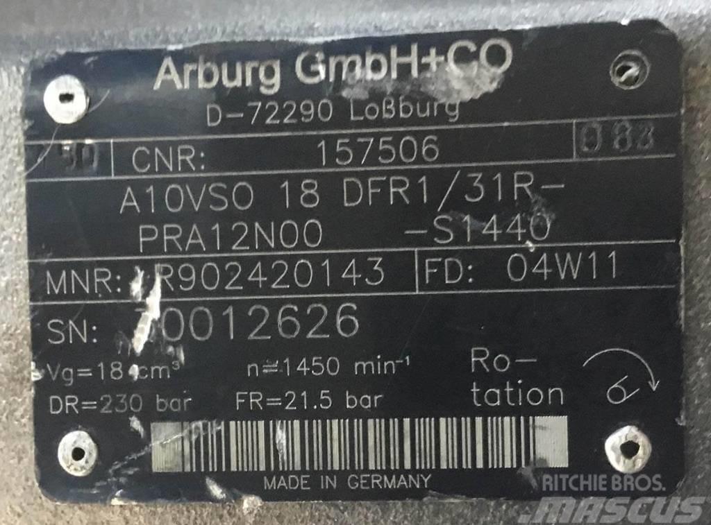  Arburg Gmbh+CO A10vs018 Hydrauliikka