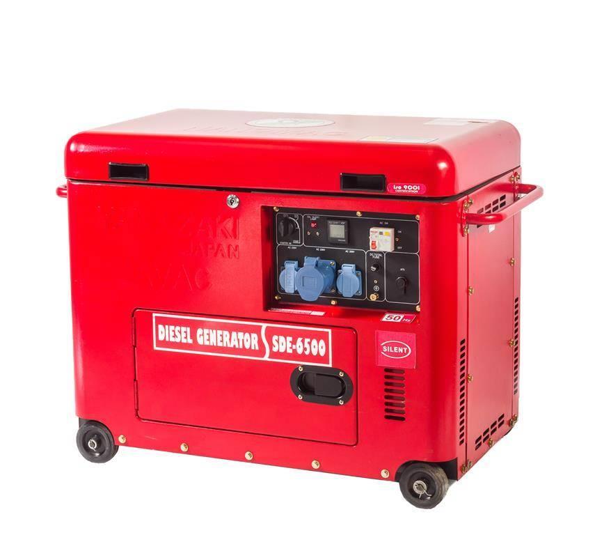 Javac - 6,3 KVA - SD6500B Generator 230/380v 50hz Dieselgeneraattorit