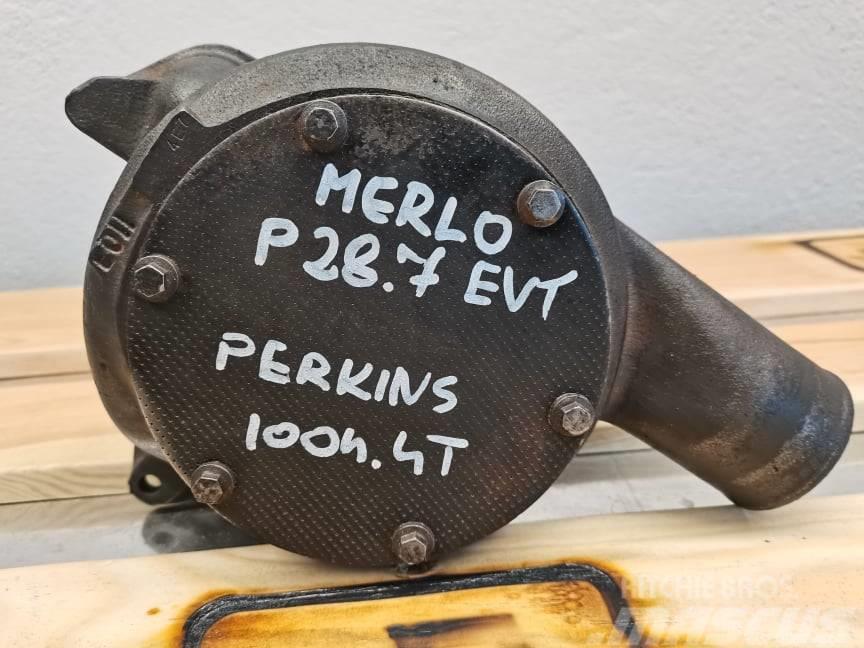 Merlo P 28.7 EVT {Perkins 1004-4T} cooler pump Jäähdyttimet