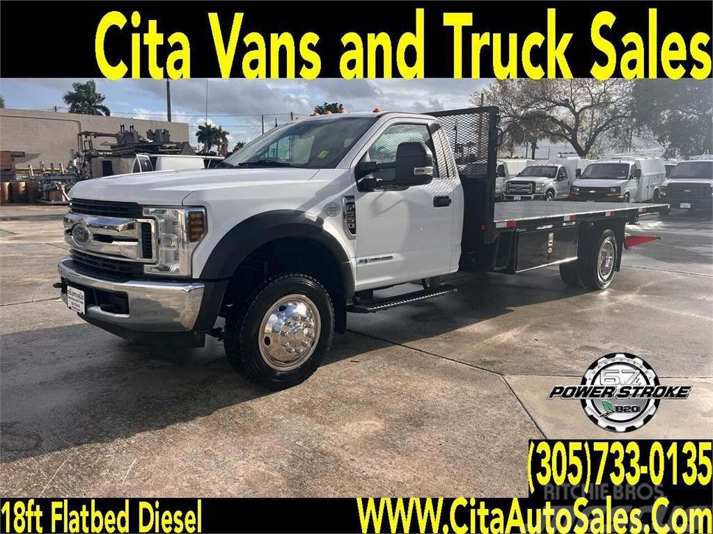 Ford F-550 SD DIESEL 18 FT *FLATBED* *FLAT BED* F550 Lava-kuorma-autot