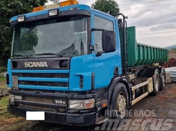 Scania G114 R380 +Combi-Lift Koukkulava kuorma-autot