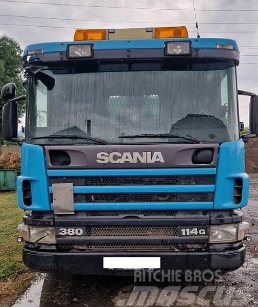 Scania G114 R380 +Combi-Lift Koukkulava kuorma-autot