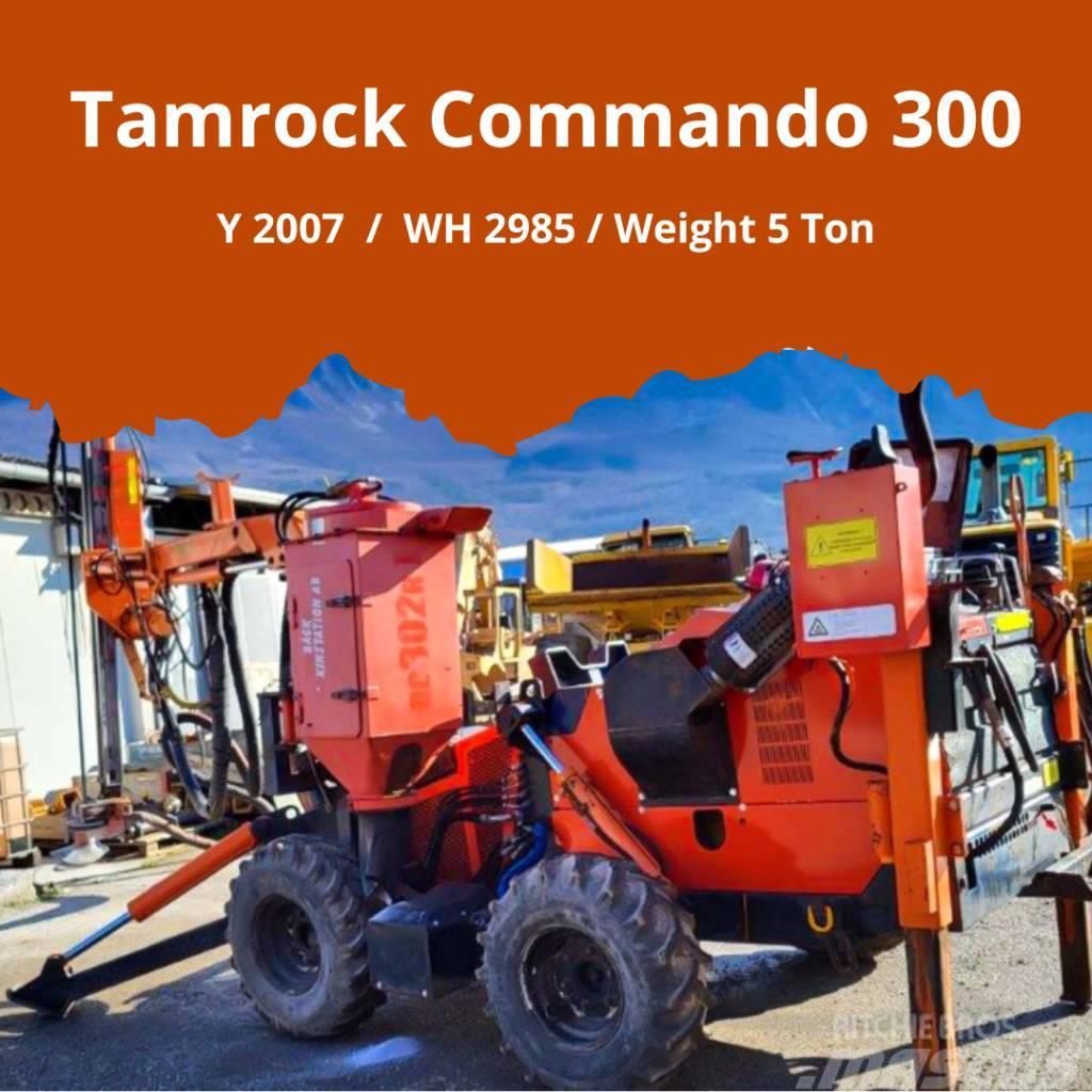 Tamrock COMMANDO 300 Avolouhintaporauslaitteet