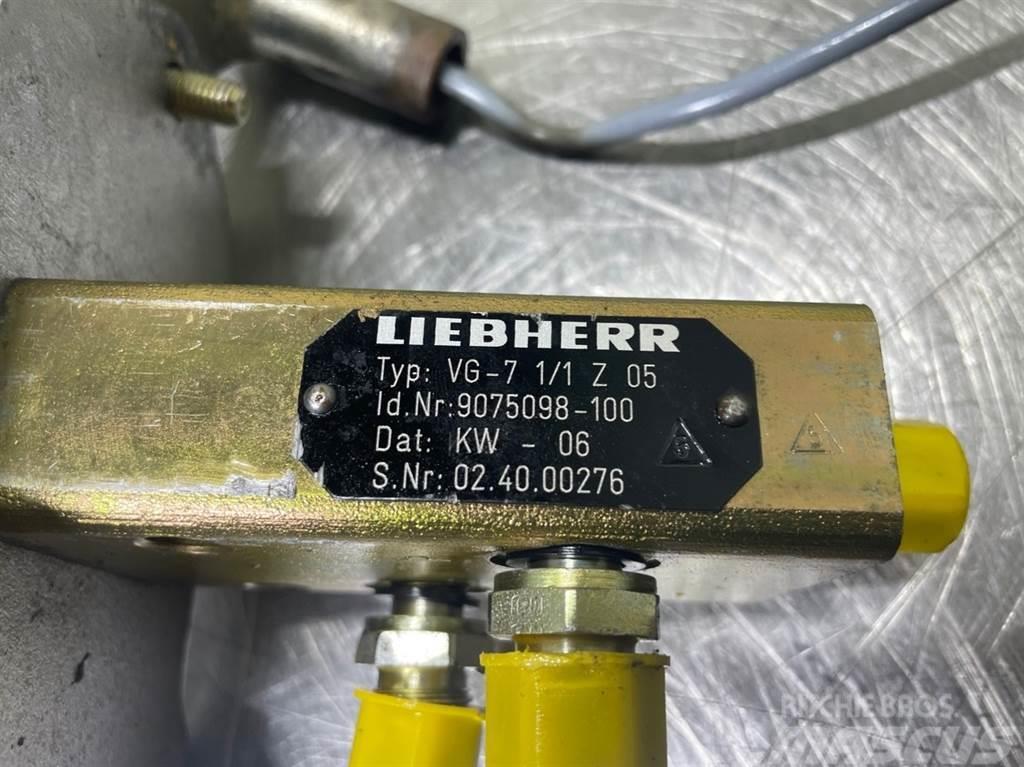 Liebherr A924B-9075098/9198863-Servo valve/Servoventil Hydrauliikka