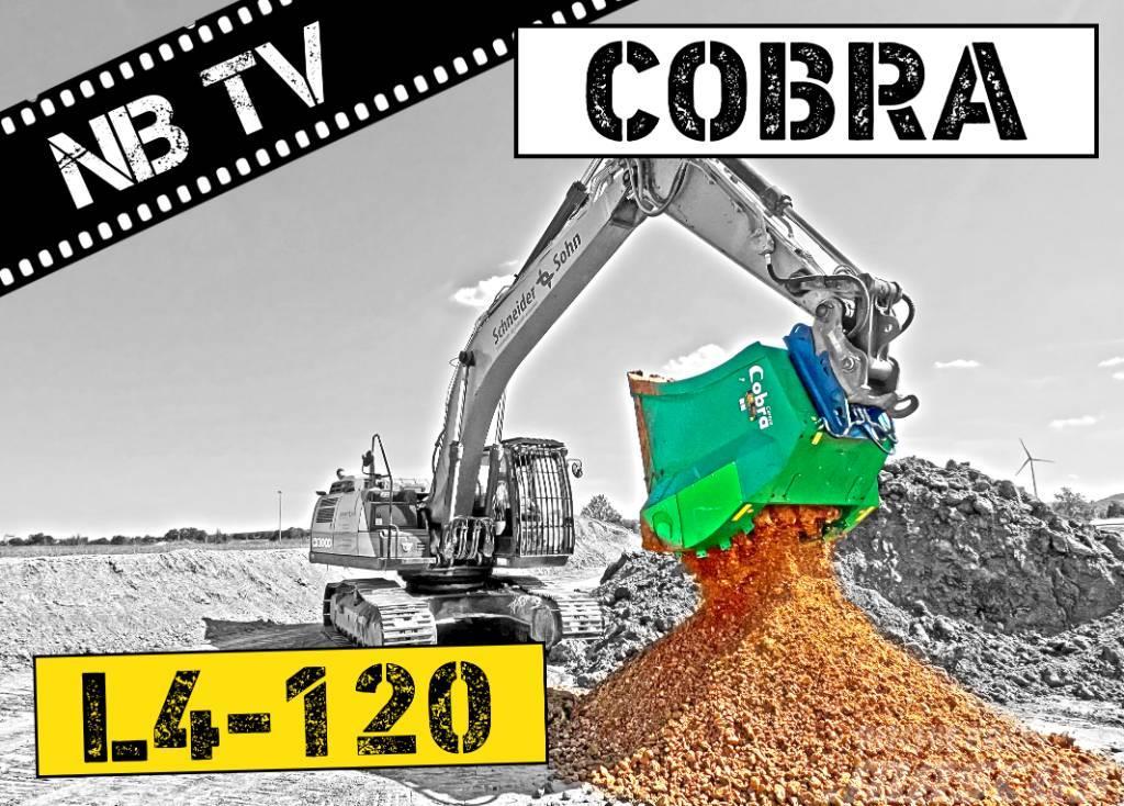 Cobra Siebschaufel L4-120 | Schaufelseparator Bagger Seulakauhat
