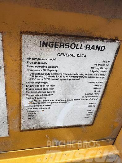 Ingersoll Rand P175WD Kompressorit