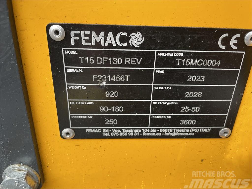 Femac T15 DF 130 REV Metsä murskaimet